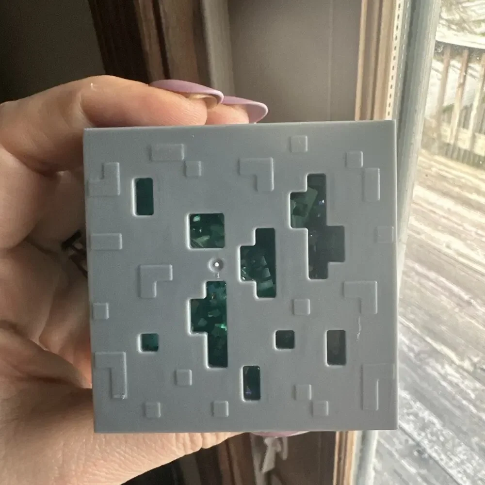 New MINECRAFT JELLY CUBES - Viral Squishy Cube Teal